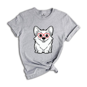 Corgi Lover Shirt, Dog Valentine Shirt, Corgi Mom Shirt, Valentines Day Gift, Funny Dog Shirt, Valentines Corgi Shirt, Girls Dog Valentine