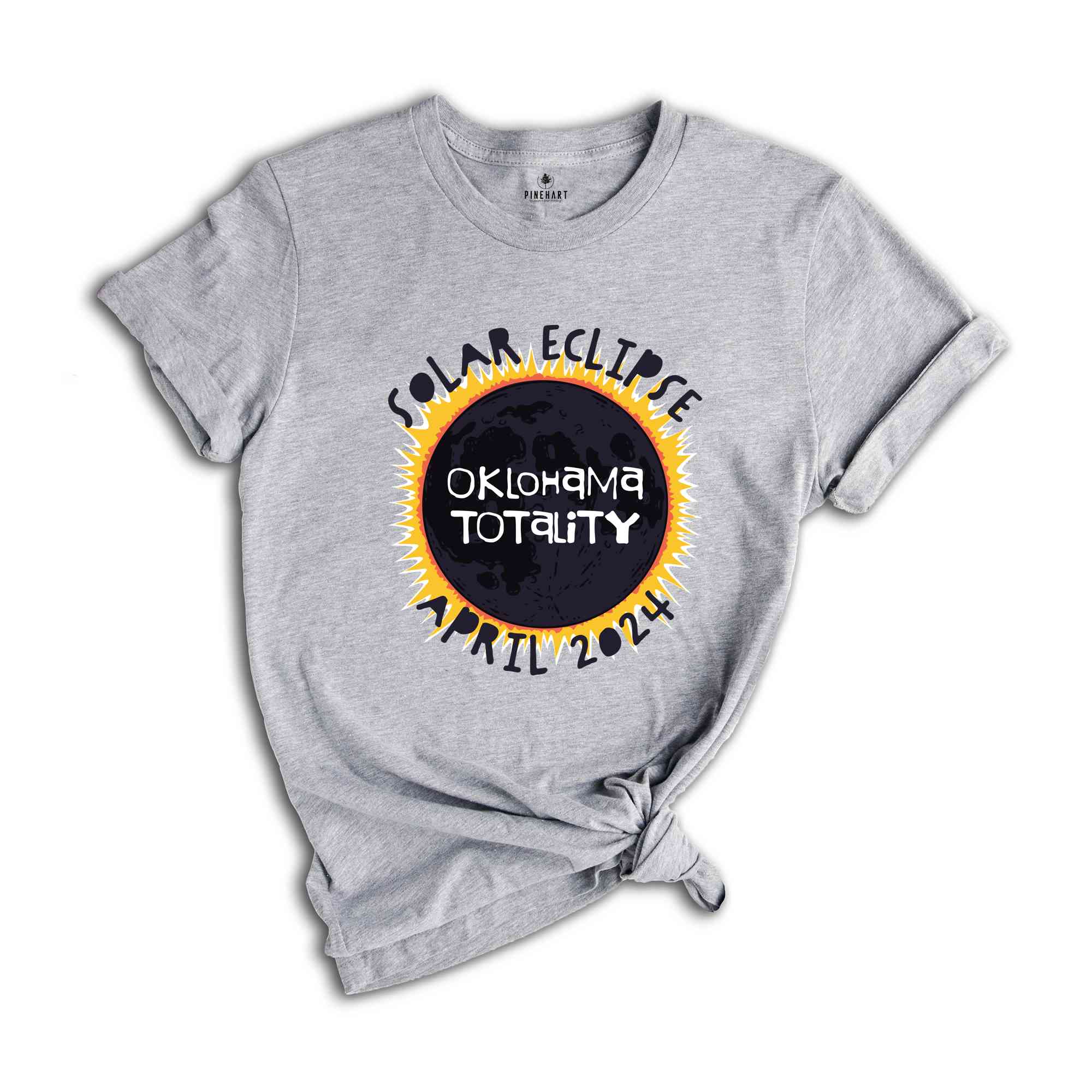 Oklahoma Totality Shirt, Oklahoma Total Solar Eclipse Shirt, Celestial Shirt, Eclipse Event 2024 Shirt, April 8th 2024