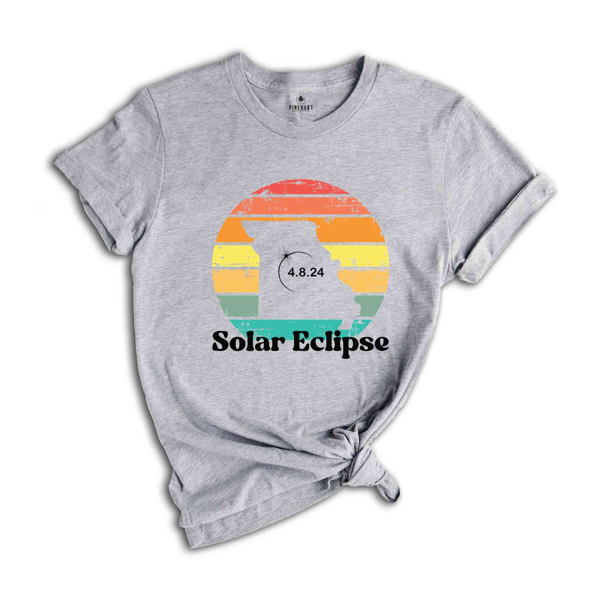 Missouri Solar Eclipse T-Shirt, April 8 2024 Solar Eclipse, Total Solar Eclipse Apparel, Solar Eclipse Shirt