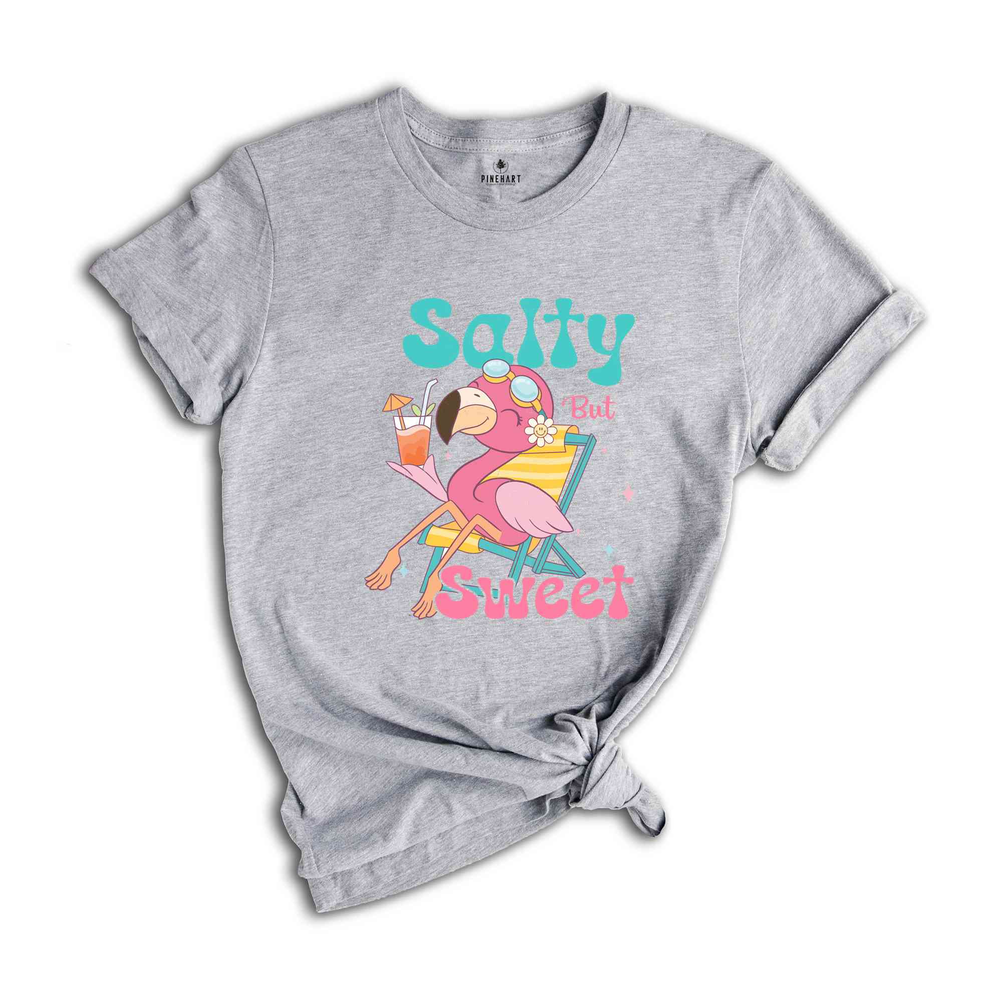 Salty But Sweet Shirt, Summer Shirt, Flamingo Lover Shirt, Nature Lover Shirt, Sarcastic Shirts, Animal Lover Shirt