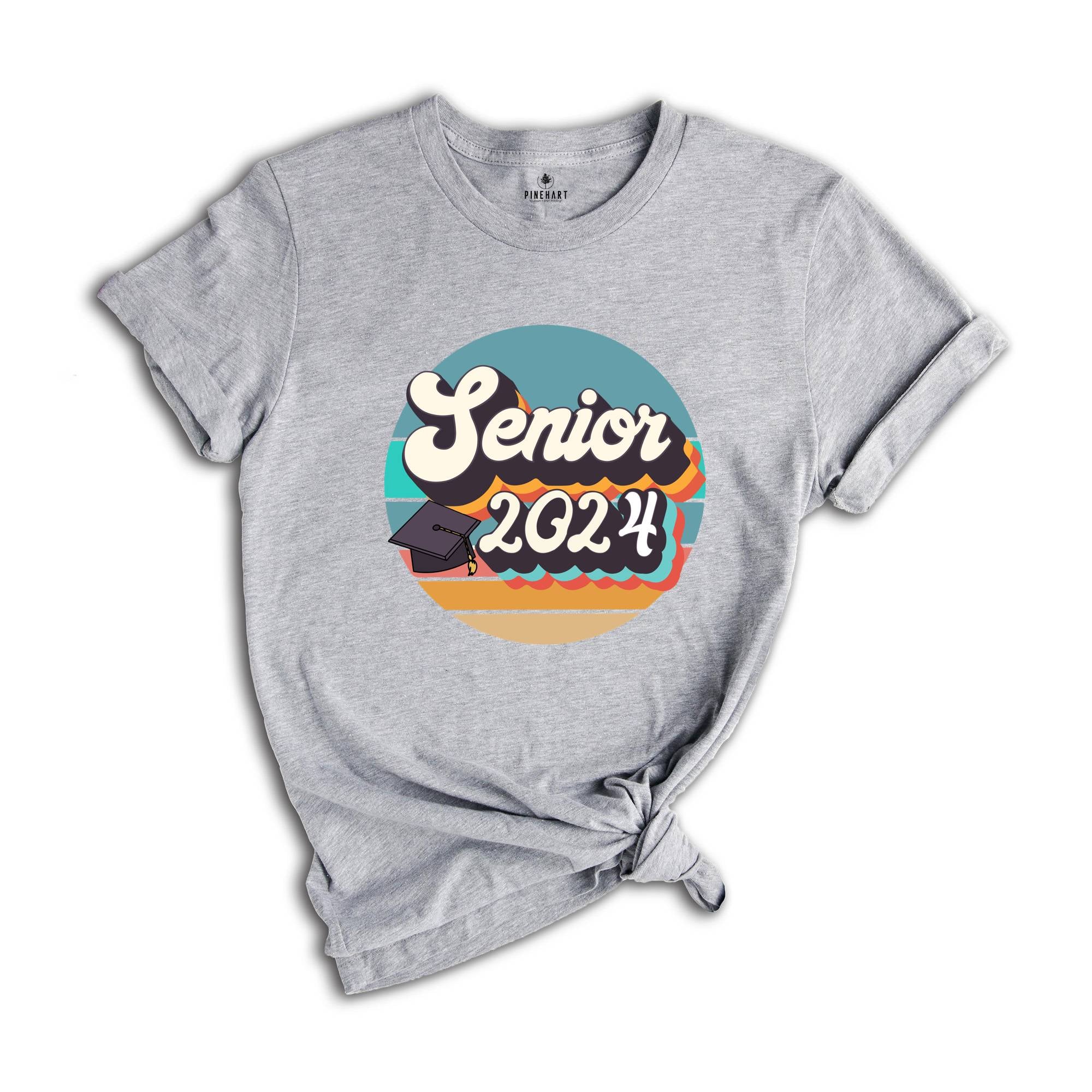 Senior 2024 Shirt, 2024 Graduated Shirt, 2024 Class Shirt, 2024 Senior Graduation Shirt, Cute Senior Shirts, Senior Class of 2024 Shirt