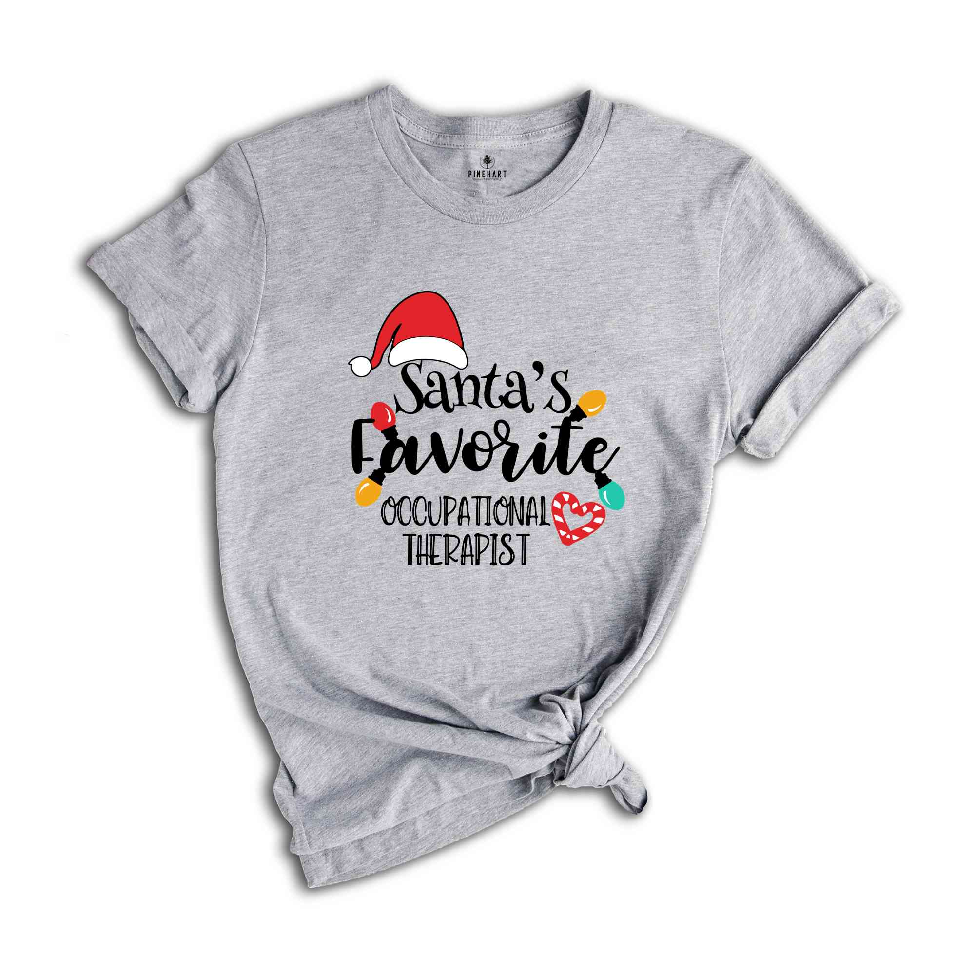 Santa Favorite Occupational Therapist Shirt, Occupational Therapist Gifts, OT Crew Therapy, Therapist Assistant, Xmas Gift, Christmas Shirt,