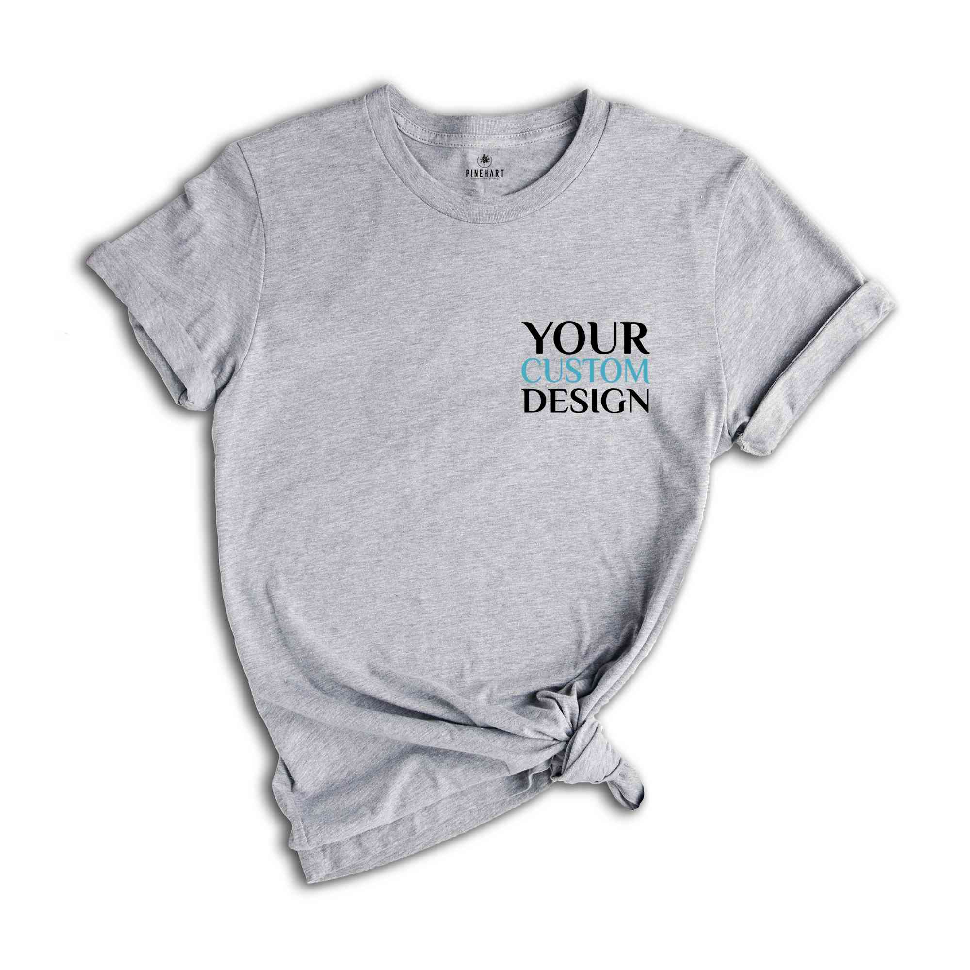 Personalized Gifts Custom Logo Shirt, Custom Shirt, Gifts for Friends, Custom Couple Shirt, Your Custom Text, Front and Back Shirt