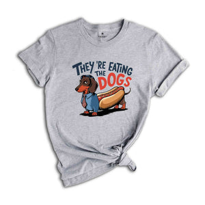 They Are Eating The Dogs Shirt, Donald Trump Debate Shirt, Debate 2024 Shirt, Trump Debate Shirt, Election Gift, America Shirt