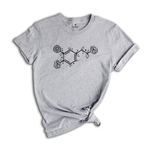 School Psychologist Shirt, Serotonin Molecule Shirt, Therapist Shirt, Serotonin Dopamine Tee, Psychiatrist Shirt