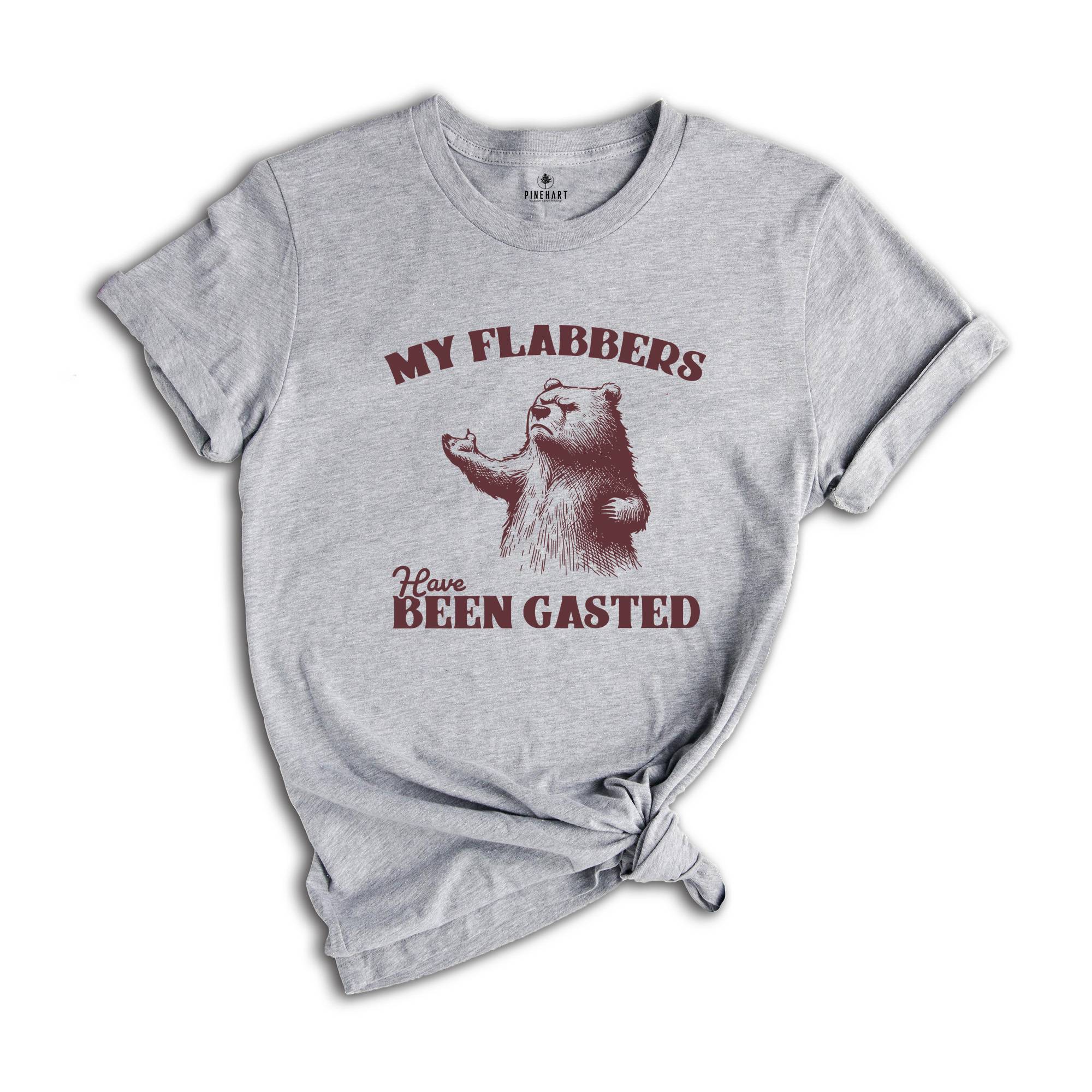 My Flabbers Have Been Gasted Shirt, Bear Meme Shirt, Vintage Bear Meme Shirt, Retro Bear Shirt, Weird Animal Shirt, Flabbers Are Gasted Tee