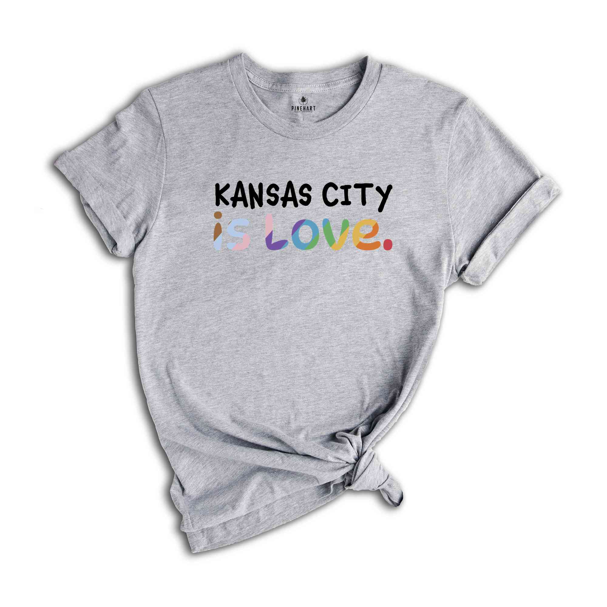 Kansas City Is Love Shirt, LGBTQ Shirt, Pride Month Shirt, Equal Rights Shirt, Love Is Love Shirt, Pride Shirt, Gay Shirt