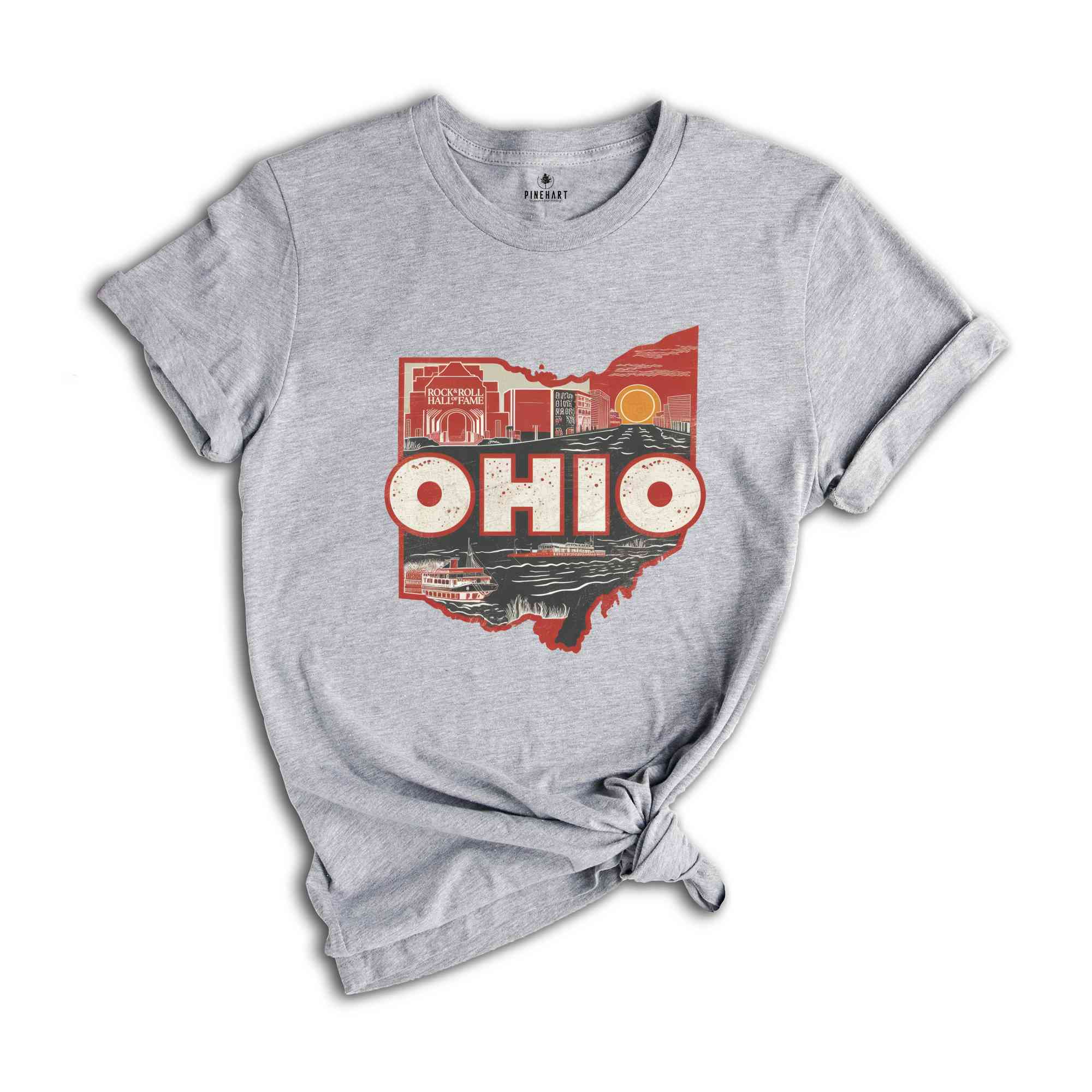 Retro State Of Ohio Shirt, State Of Ohio Shirt, State Shirt, Ohio Shirt, Ohio Lover Shirt, Family Trip Shirt, Travel Shirt