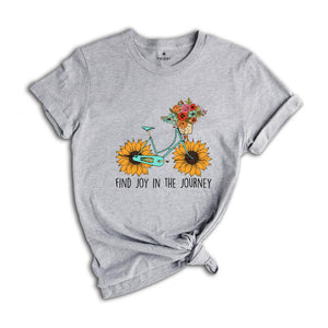 Find Joy In The Journey Shirt, Floral Shirt, Inclusion Matters, Mental Health Shirt, Positive Shirt, Kindness Shirt, Cute Shirt