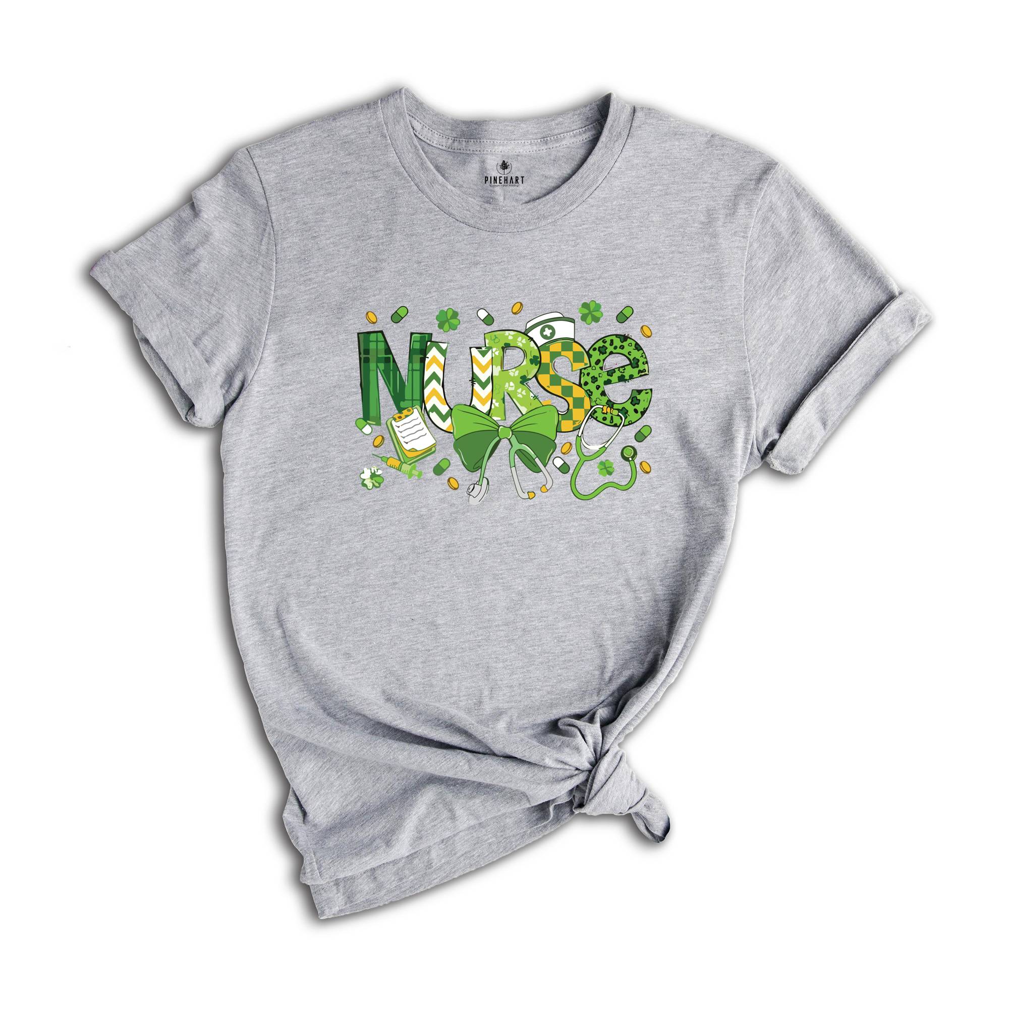 Nurse Shirt, Nurse St Patricks Day Shirt, Nurse Coquette Shirt, St Patricks Day Shirt, St Pattys Day Shirt, St Patrick Day Tee, Nurse Gift