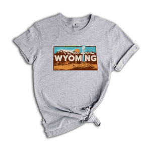 Retro State Of Wyoming Shirt, State Of Wyoming Shirt, State Shirt, Wyoming Shirt, Wyoming Lover Shirt, Family Trip Shirt, Travel Shirt