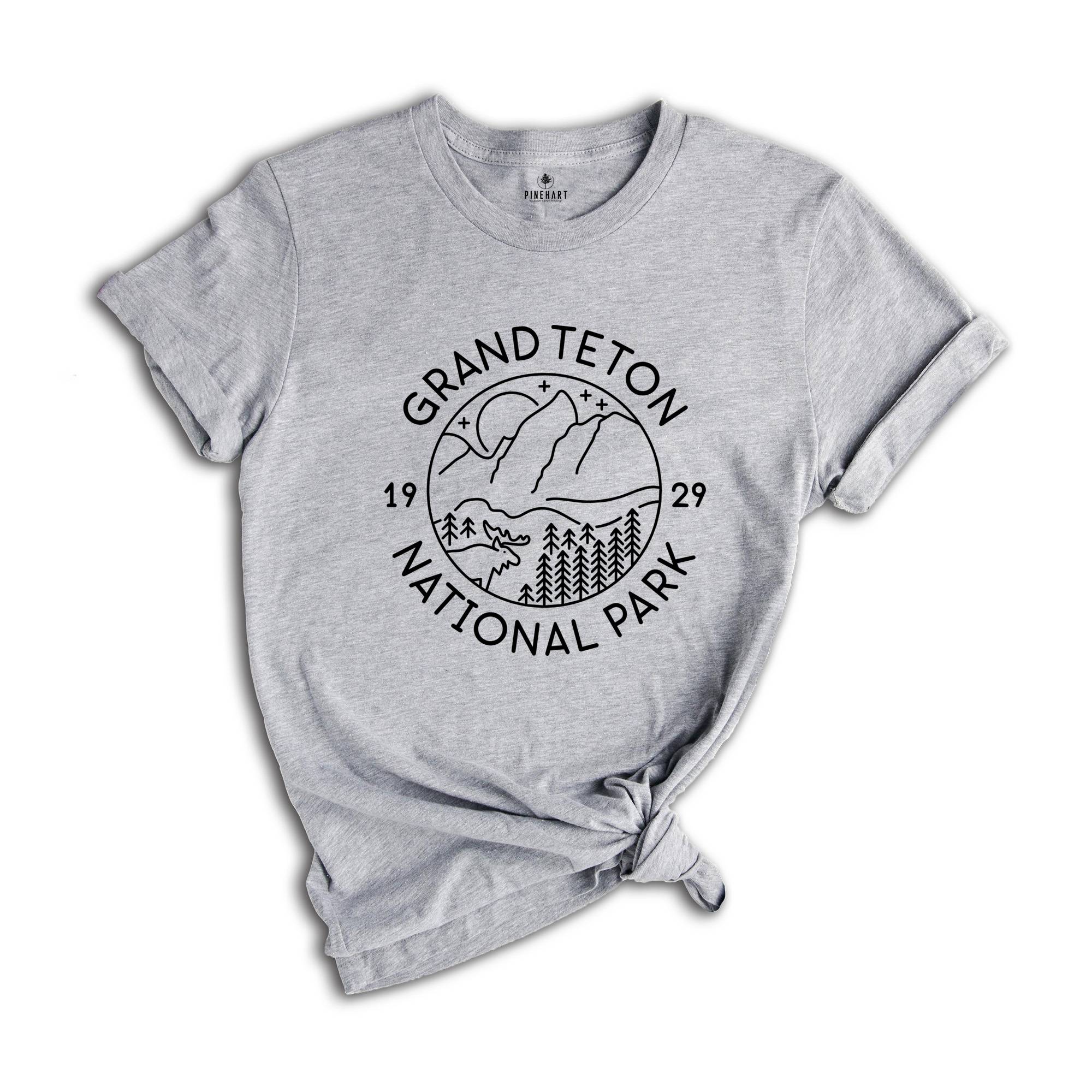 Grand Teton National Park Shirt, Adventure Shirt, Grand Teton Park Shirt, Family Trip Grand Teton Souvenir Shirt, Grand Teton Trip Shirt