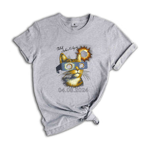 Total Solar Eclipse 2024 Shirt, Funny Cat Shirt, Cat Eclipse Shirt, Path Of Totality, Animal Lover Shirt, Eclipse Shirt, Celestial Shirt