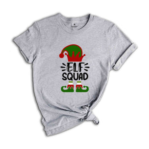 Elf Squad, Christmas Elf Shirt, Christmas Elf, Funny Christmas T-Shirt, Christmas Elf Squad Shirt