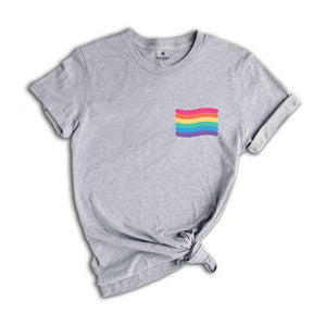 Pride Flag Shirt, LGBT Flag Shirt, LGBT Shirt, Bisexual Shirt, Lesbian Shirt, Rainbow Flag Shirt, Queen Shirt, Gay Pride Shirt