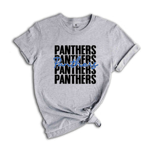 Panthers Team Shirt, Team Mascot Shirt, Panthers Team Spirit Shirt, Panthers Fan Shirt, Panthers School Shirt, Panthers School Spirit