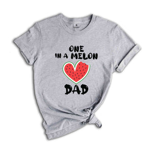 One In A Melon Mom Shirt, One In A Melon Dad Shirt, Mom Birthday Shirt, Watermelon Birthday Shirt, First Birthday Shirt, One In A Melon Tee