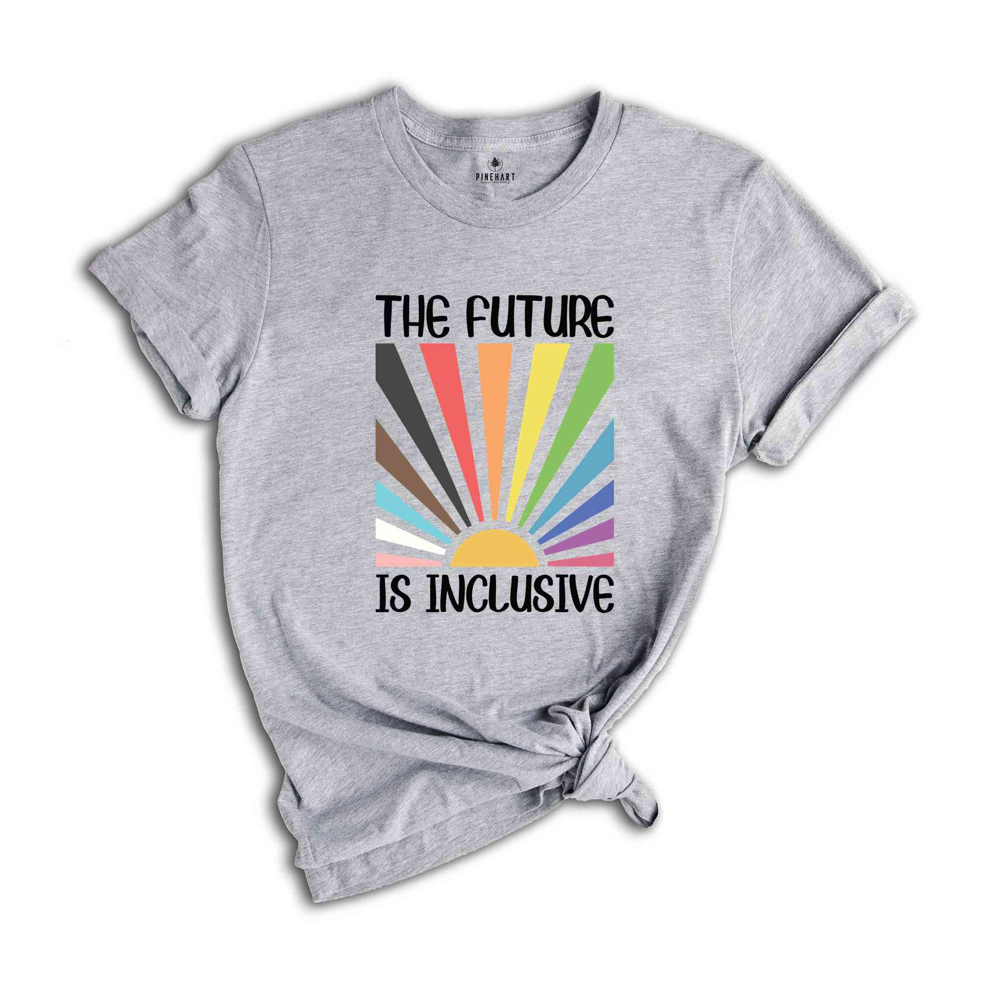 The Future Is Inclusive Shirt, Rainbow Pride Shirt, Human Rights Shirt, LGBTQ Shirt, Progress Pride Shirt, Social Justice Shirt, Gay Pride