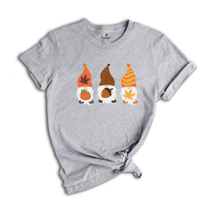 Thanksgiving Gnomes Shirt, Gnome Fall Shirt, Thanksgiving Sweatshirt, Thankful Shirt, Gift for Thanksgiving, Thanksgiving Turkey Shirt