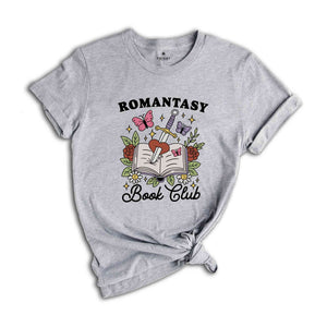 Romantasy Book Club Shirt, Romantasy Shirt, Romance Reader Shirt, Romance Reader Gifts, Bookish Shirt, Book Lover Gift, Reading Club Tee