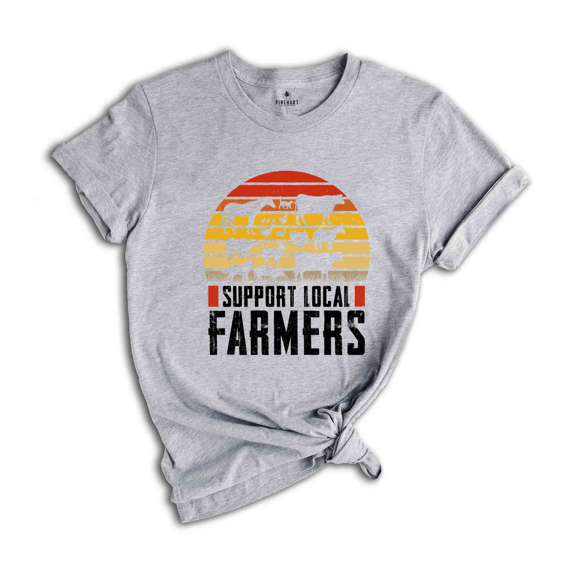 Support Local Farmers Shirt, Farm Shirt, Farmer Gift, Small Town, Farmer Shirt, Farm Life Shirt, Country Shirt, Farmers Support Tee