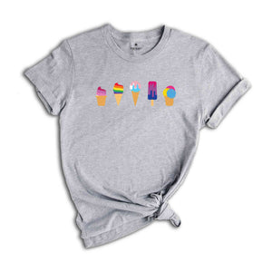 Gay Ice Cream Shirt, LGBTQ Shirt, Pride Month Shirt, Gay Shirt, Lesbian Shirt, Gay Rainbow Shirt, Pride Shirt, LGBTQ Shirt, Rainbow Shirt