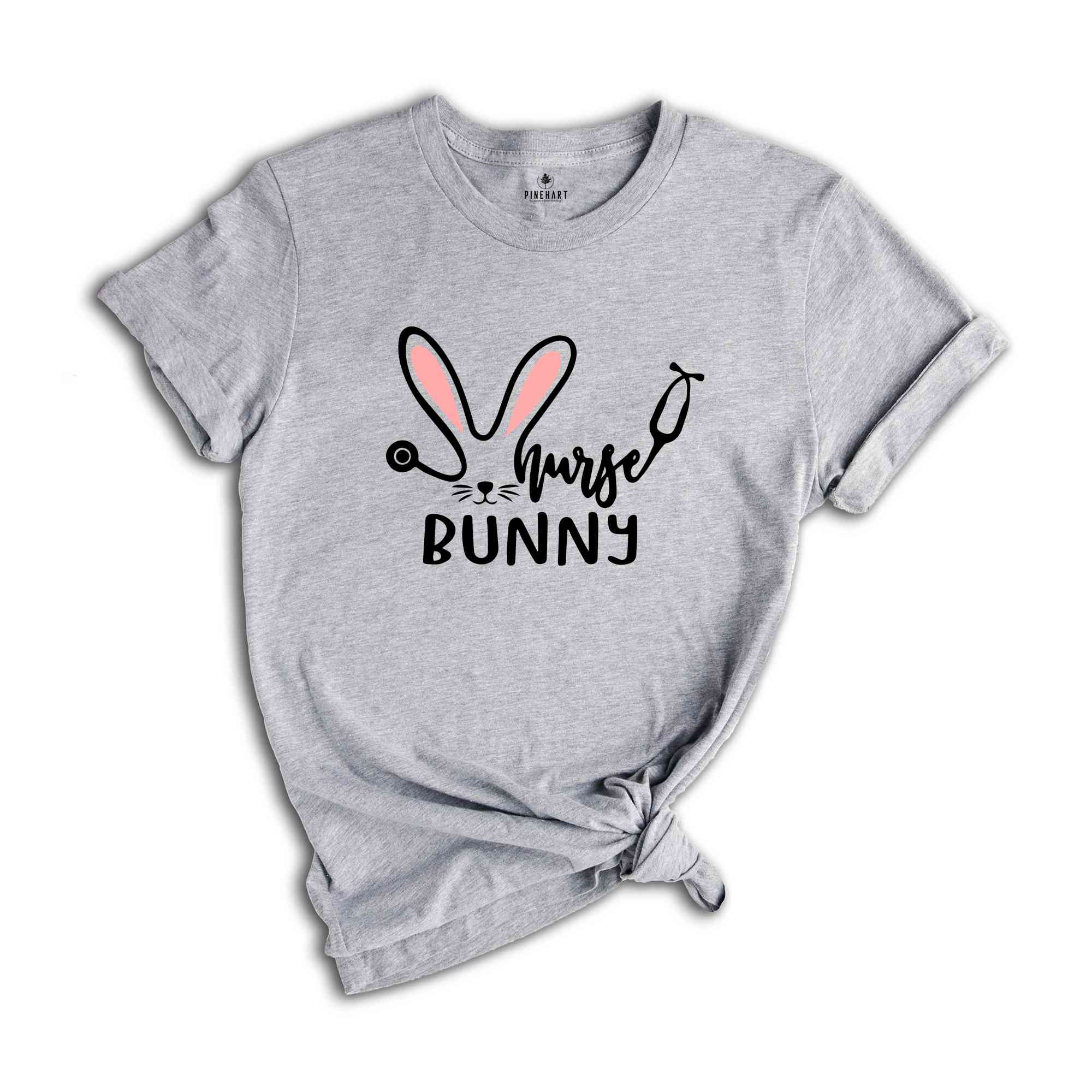 Nurse Bunny Shirt, Easter Shirt, Cute Shirt, Nurse Shirt, Easter Nurse Shirt, Gift For Nurse, Christian Shirt