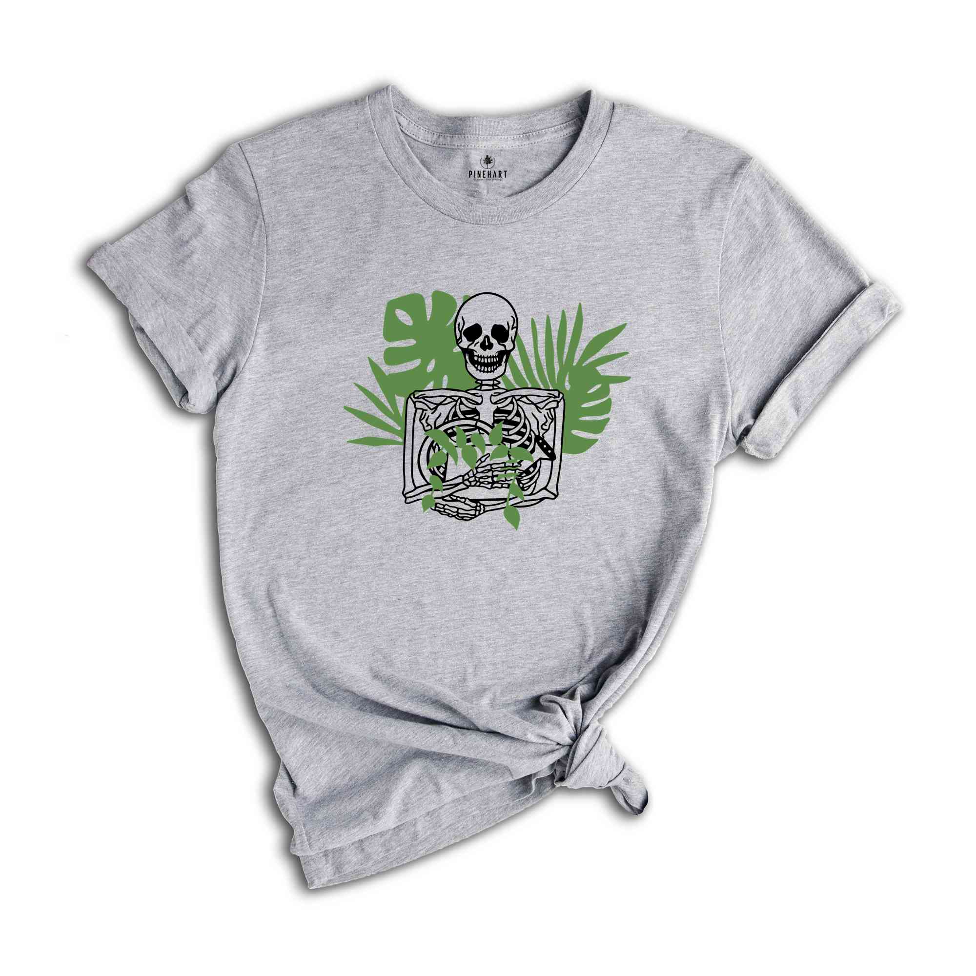 Skeleton Plant Lover Shirt, Gardening Shirt, Skeleton Gardener, Gift For Plant Lover, Plant Lover T-shirt, Floral Shirt, Plant Mom Gift