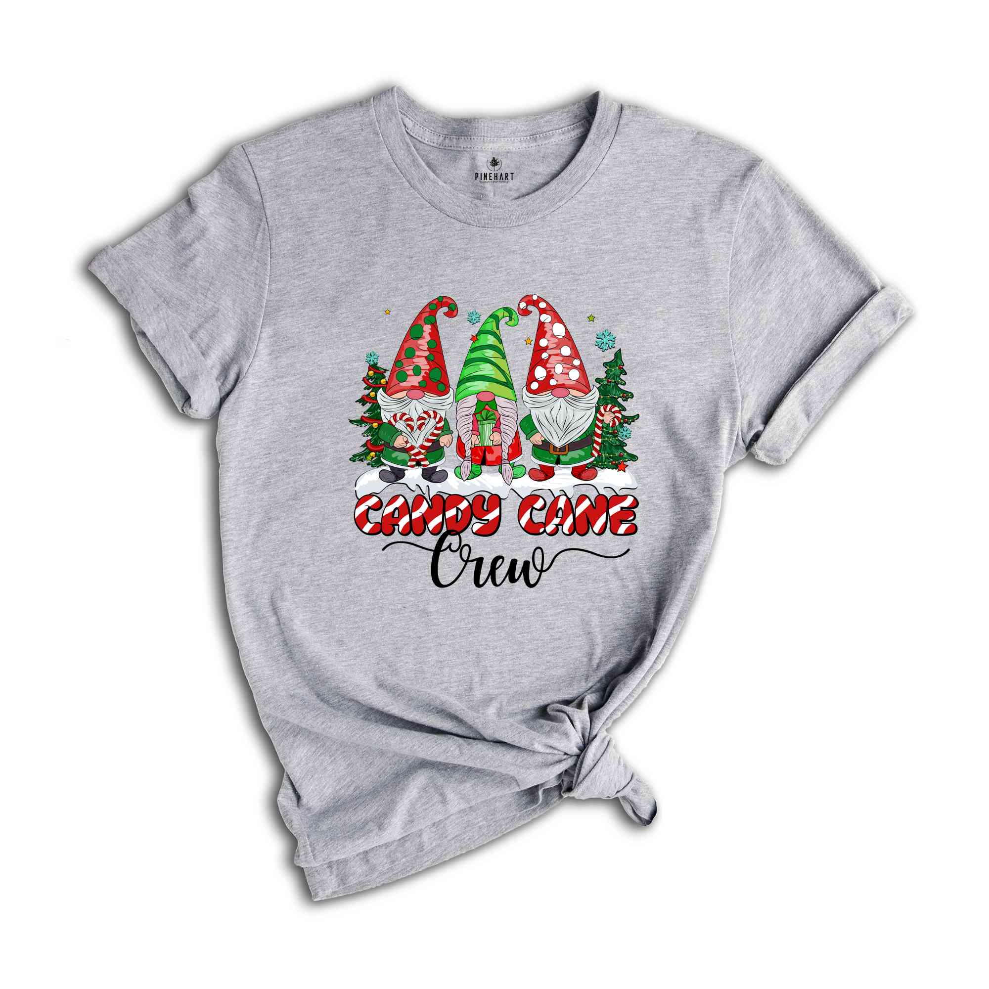 Candy Cane Crew Shirt, Christmas Gnomes Shirt, Christmas Party Shirt, Christmas Gift, New Year Shirt, Happy Christmas, Christmas Shirt