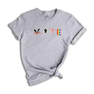 Vote Shirt, Reproductive Rights Shirt, BLM Shirt, Lgbtq Rights Shirt, Pride Shirt, Pride Month Shirt