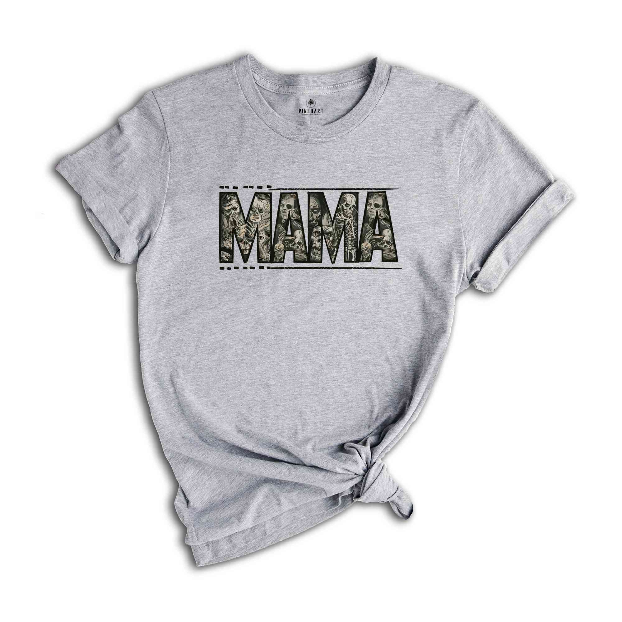 Retro Halloween Mama Horror movie Shirt, Halloween Scream Jason Spooky T-shirt Tee, Horror Movie Png, Halloween Mama Te