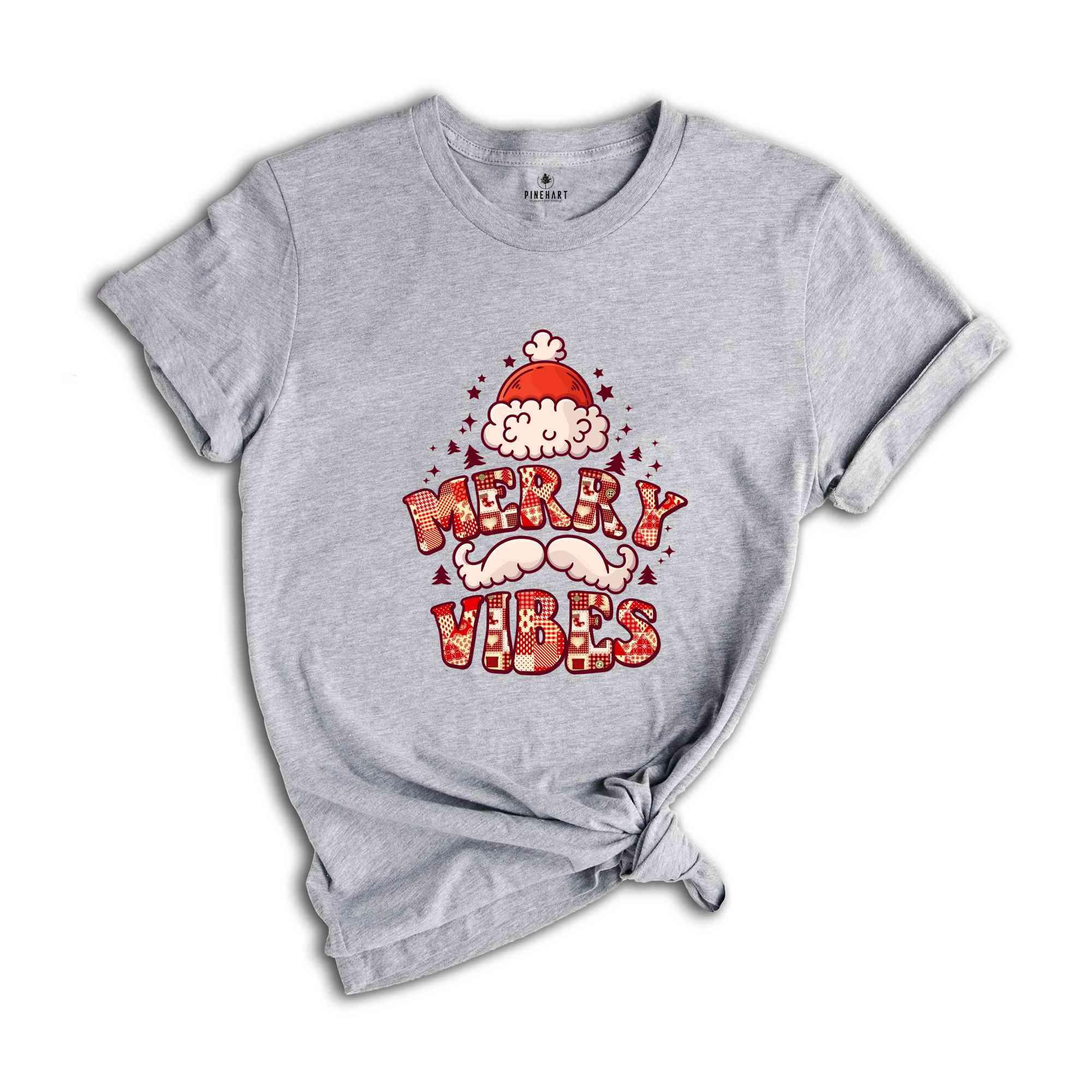 Merry Vibes Shirt, Christmas Shirt, Christmas Tree Shirt, Cute Christmas Shirt, Christmas Party Shirt, Christmas Gift, Holiday Shirt