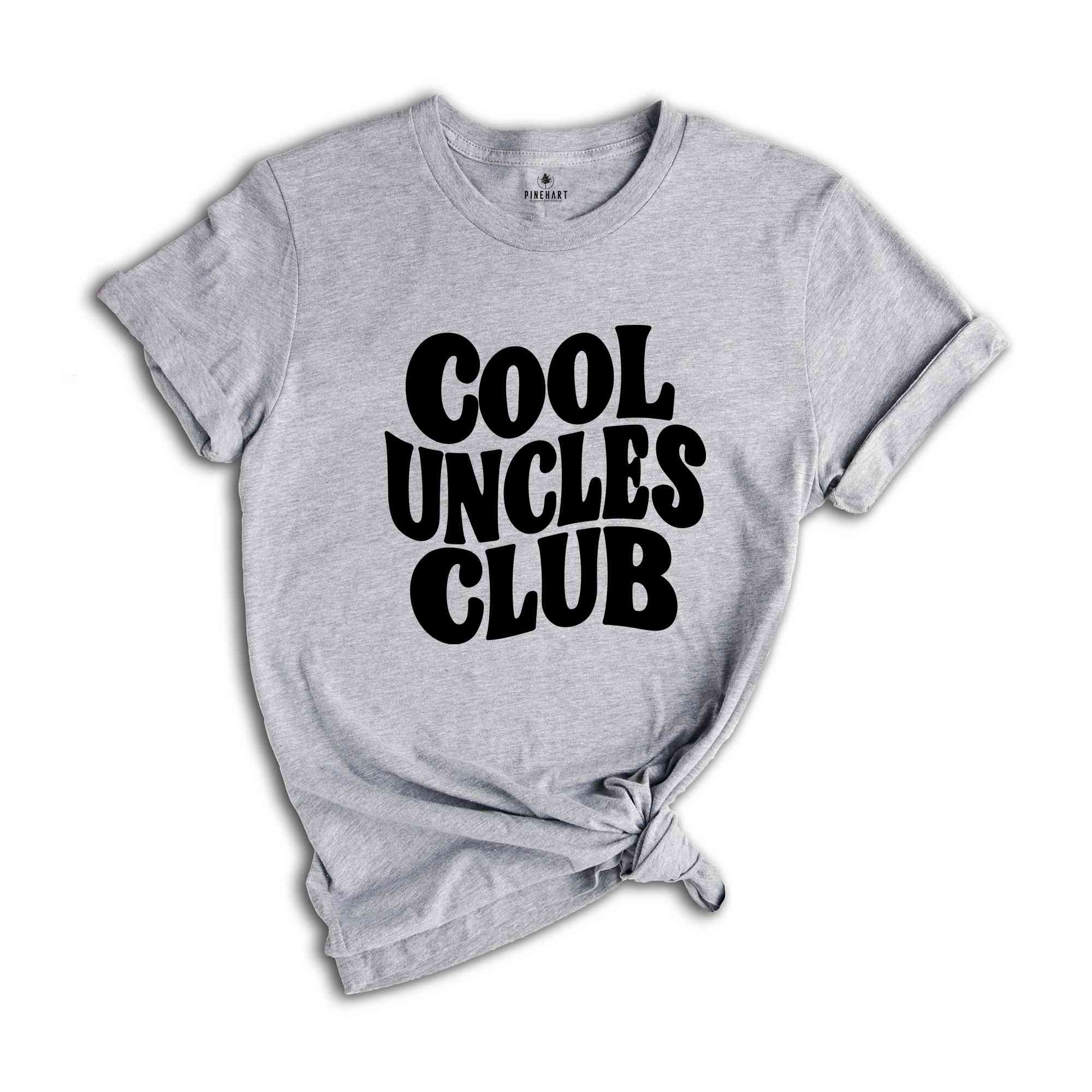 Cool Uncles Club Shirt, Funny Uncle Shirt, Uncle Gifts For Fathers Day, Cool Uncle Shirt, Gifts From Nephew, Funny Family Shirt