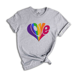 Love Shirt, Love Is Love Shirt, Equality Shirt, Pride Shirt, Pride Month Shirt, Bisexual Shirt, Lgbt Tshirt, Hurts No One