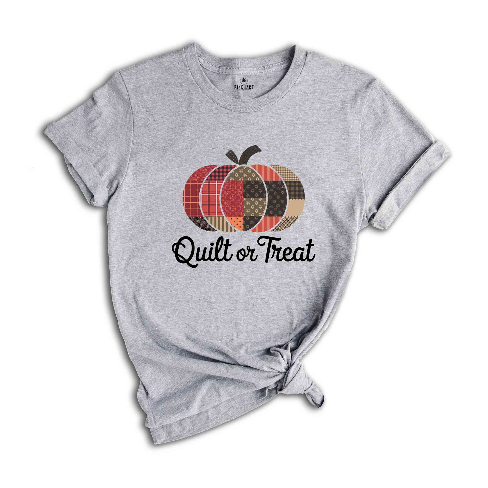 Quilt or Treat Shirt, Quilters Halloween Shirt, Quilting Lovers Shirt, Gift for Quilting Mom, Funny Halloween Shirt, Halloween Quilter Tee