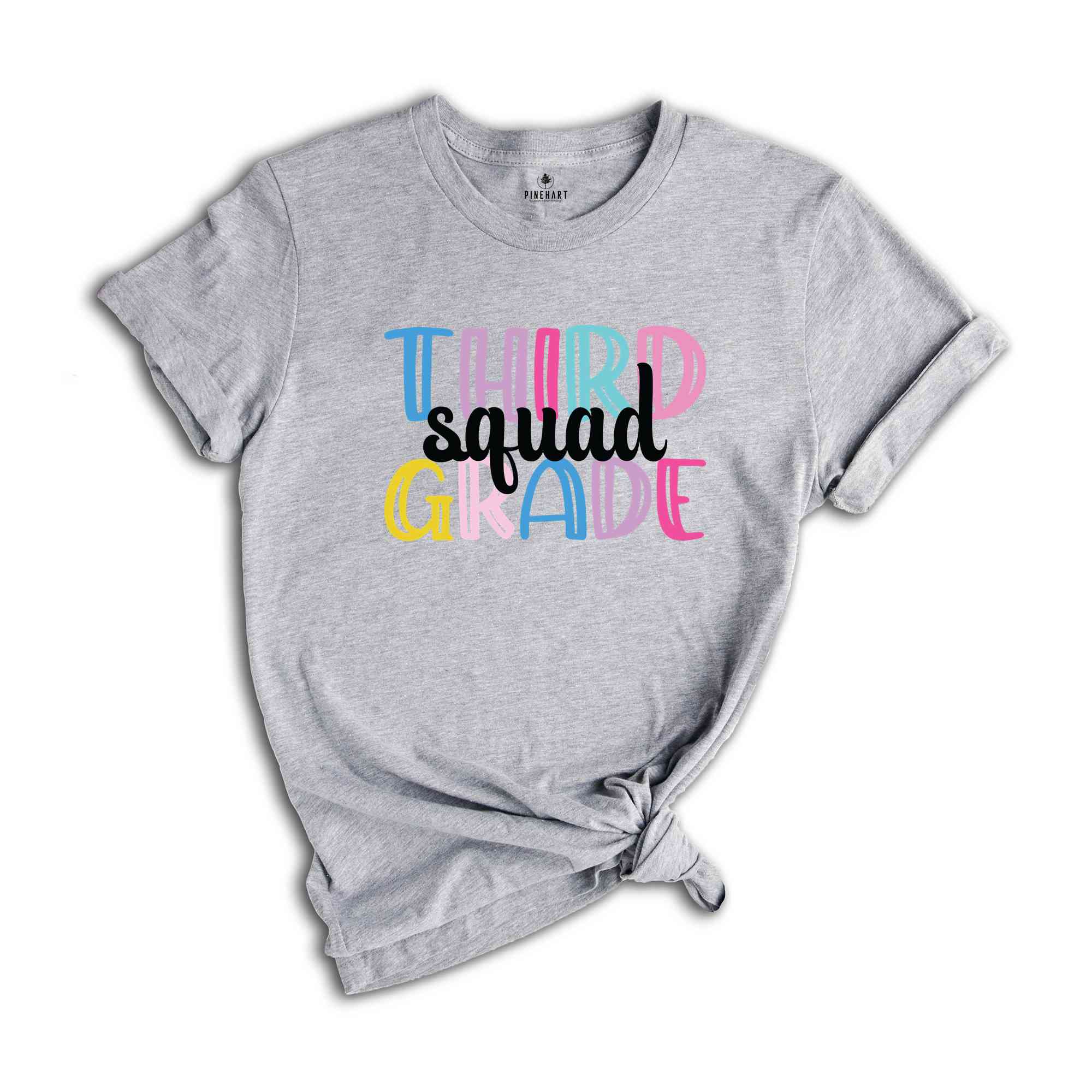 Third Grade Squad Shirt, Teacher Shirt, Grade Squad Teacher Shirt, Squad Shirt, New Teacher Shirt, Grade Shirt, Back To School Shirt