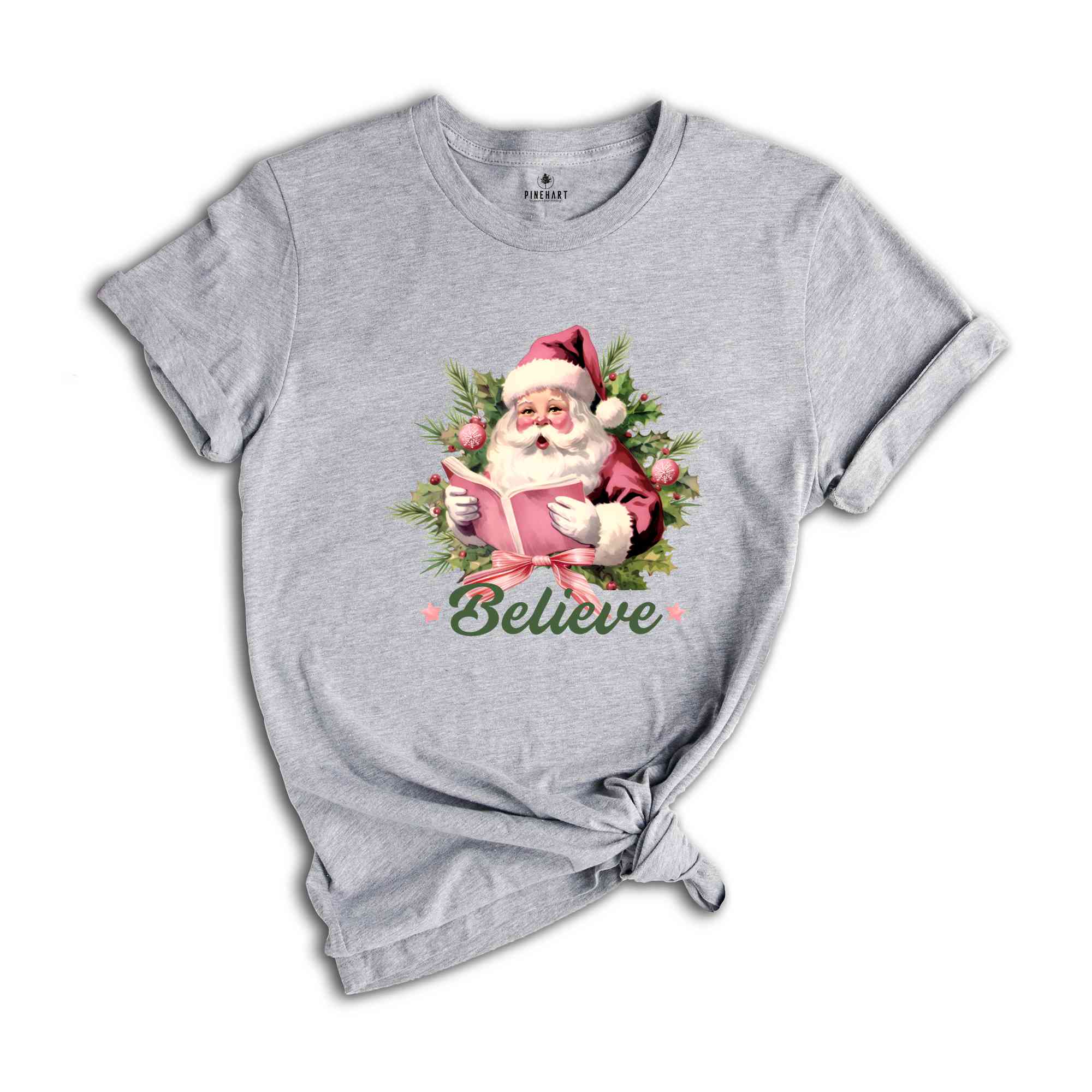 Christmas Believe Shirt, Santa Shirt, Christmas Gift, Christmas Party Shirt, Christmas Shirt, Womens Christmas, Most Wonderful Time