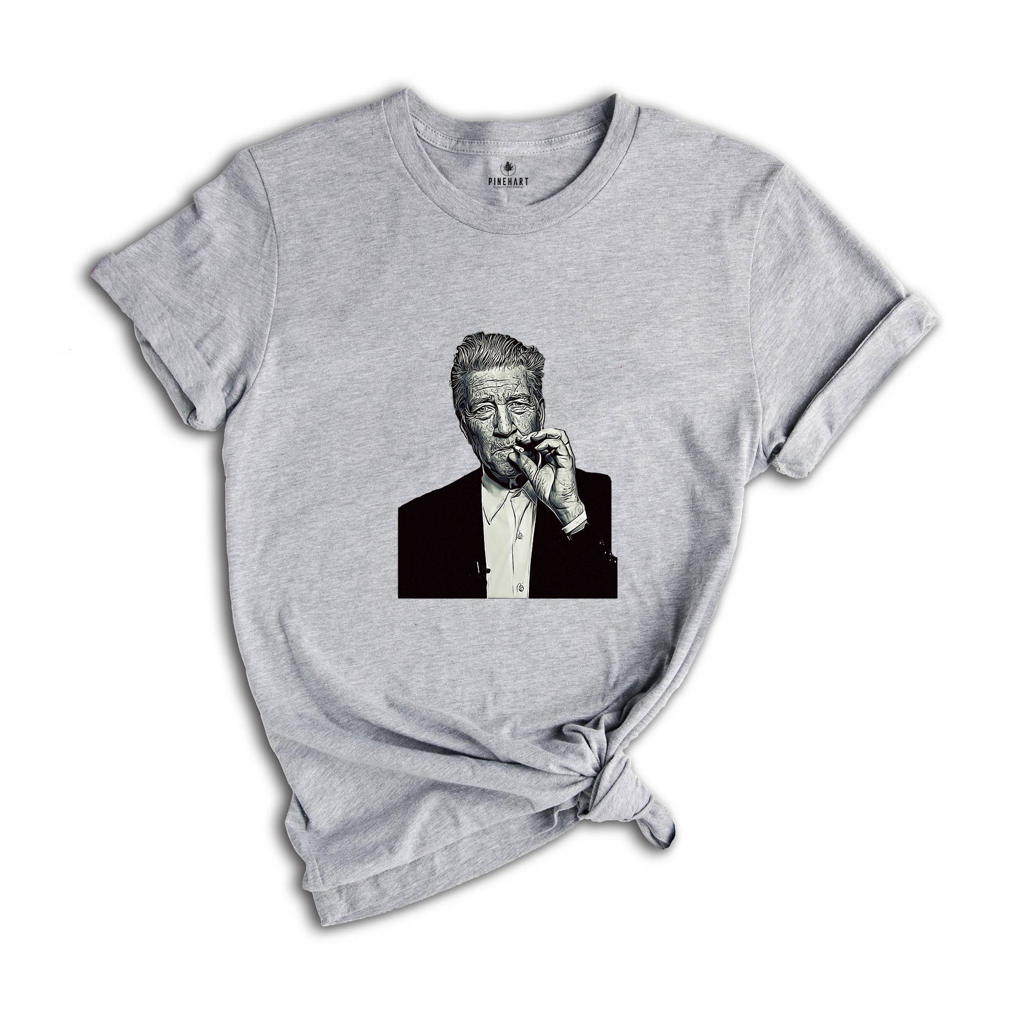 David Lynch Twin Peaks T-Shirt, Twin Peaks Shirt, David Lynch Lover Tee, David Lynch Fun Gift, Cinema Shirt, Lynch Tshirt