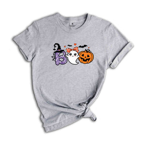 Halloween Boo Shirt, Halloween Ghost Shirt, Halloween Pumpkin Shirt, Kids Halloween Shirt, Spider Halloween Shirt, Boo Halloween Shirt