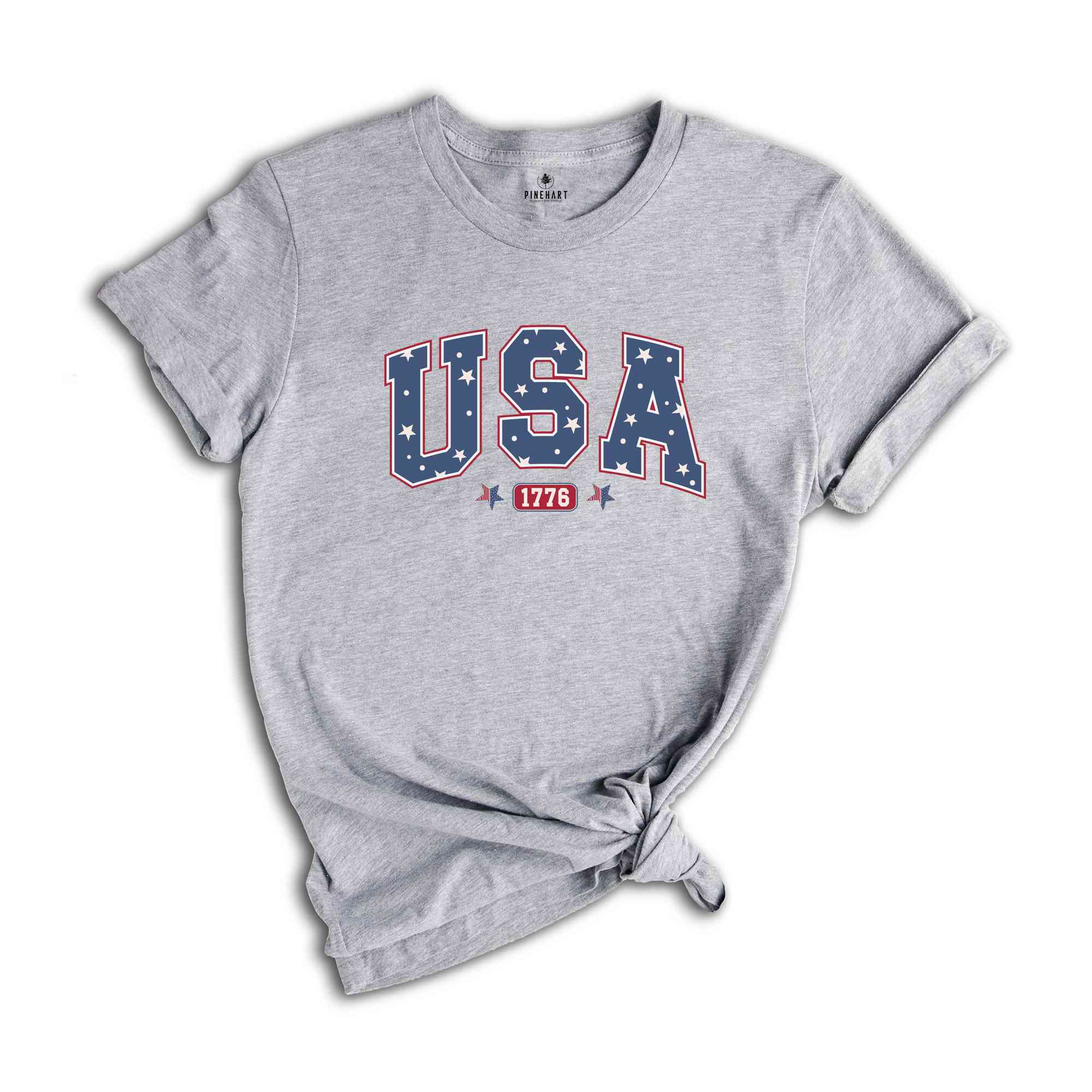 USA Shirt, 1776 Shirt, 4th Of July Shirt, Independence Day Shirt, God Bless America, Patriotic Shirt, Red White And Blue Shirt