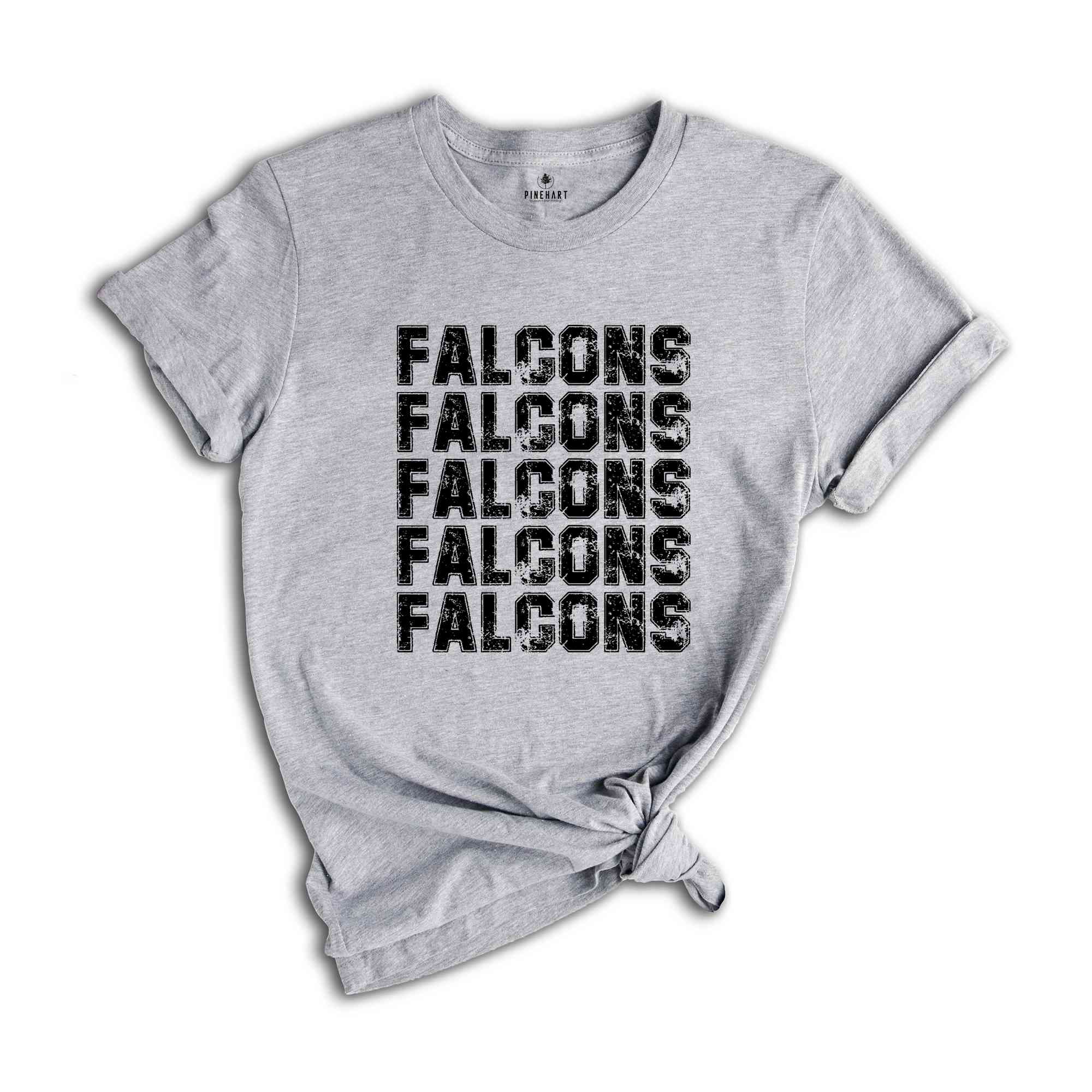 Team Mascot Shirt, Falcons Mascot Shirt, Falcons Fan Shirt, Falcons School Shirt, School Spirit Shirt, Falcons Team Shirt, Football Tee