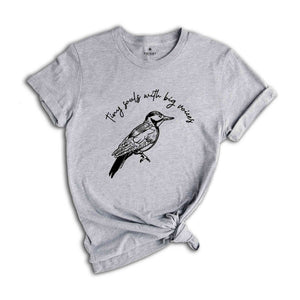 Tiny Souls With Big Voices Shirt, Bird Lover Shirt, Animal Lover Shirt, Bird Lover Gift, Gift For Mom, Birthday Gift