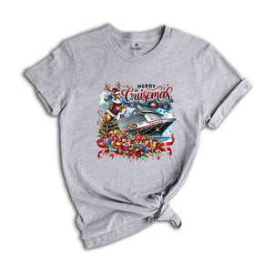 Merry Cruisemas Shirt, Family Christmas Cruise Shirt, Christmas Cruise Crew Shirt, Family Cruise Shirt, Christmas Family Vacation Shirt