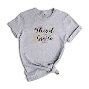 Third Grade Teacher Shirt, 3rd Grade Teacher Shirt, 3rd Grade T-Shirt, Third Grade TShirt, Elementary School, Teaching Shirt