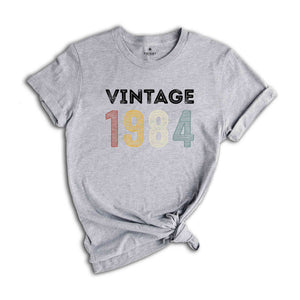 Vintage 40th Birthday Shirt, 40th Birthday Gifts, 1984 Vintage Birthday Tee, Birthday Gifts, Mum Birthday Shirt