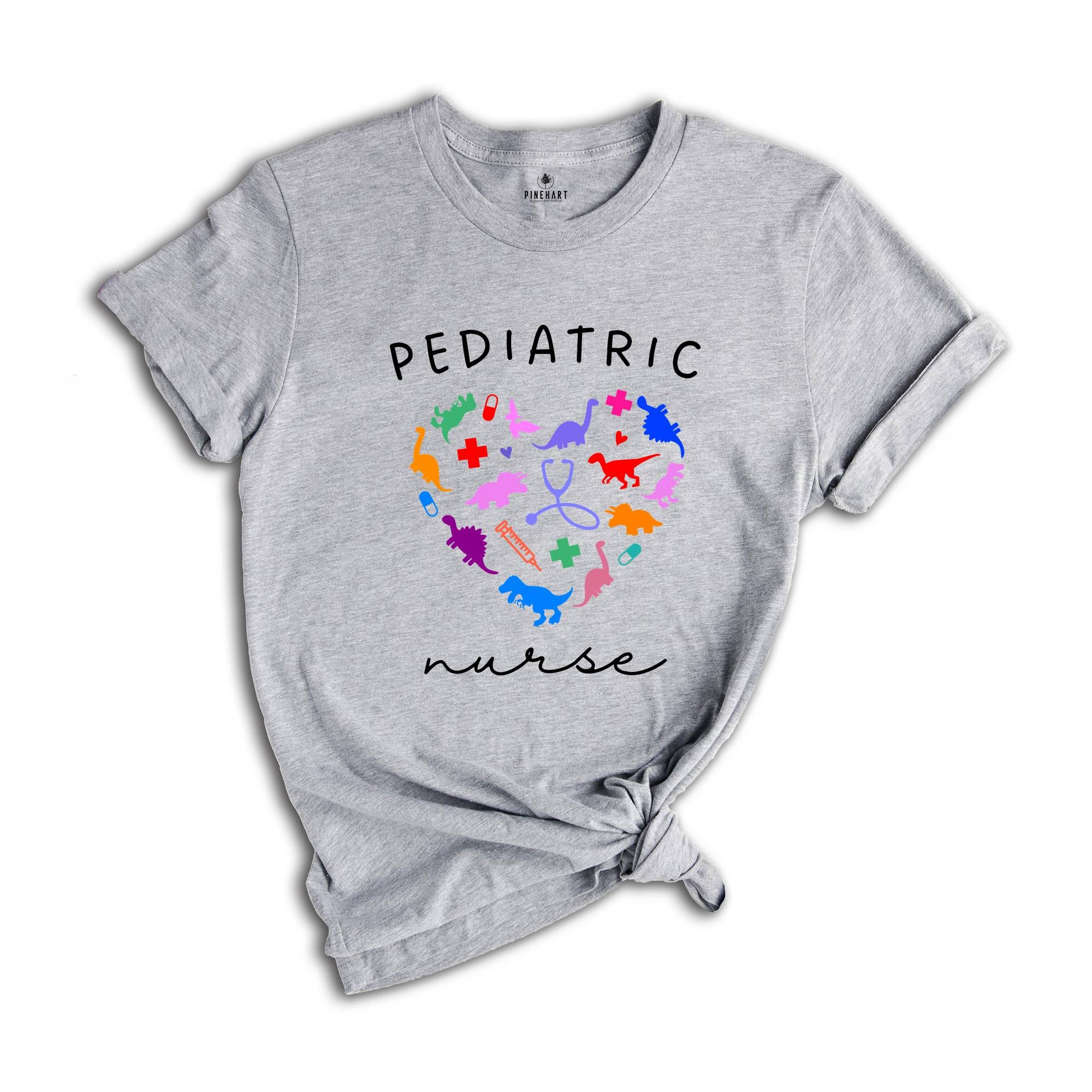 Cute Pediatric Nurse Shirt, Gift For Nurse, PN Tee, PN Gifts, Nurse T-Shirt, Pediatric Nurse T-Shirt