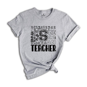 Science Teacher Shirt, Funny Science Shirt, Chemistry Teacher Shirt, Science Teacher Gift Shirt, Typography Science Teacher Tee,