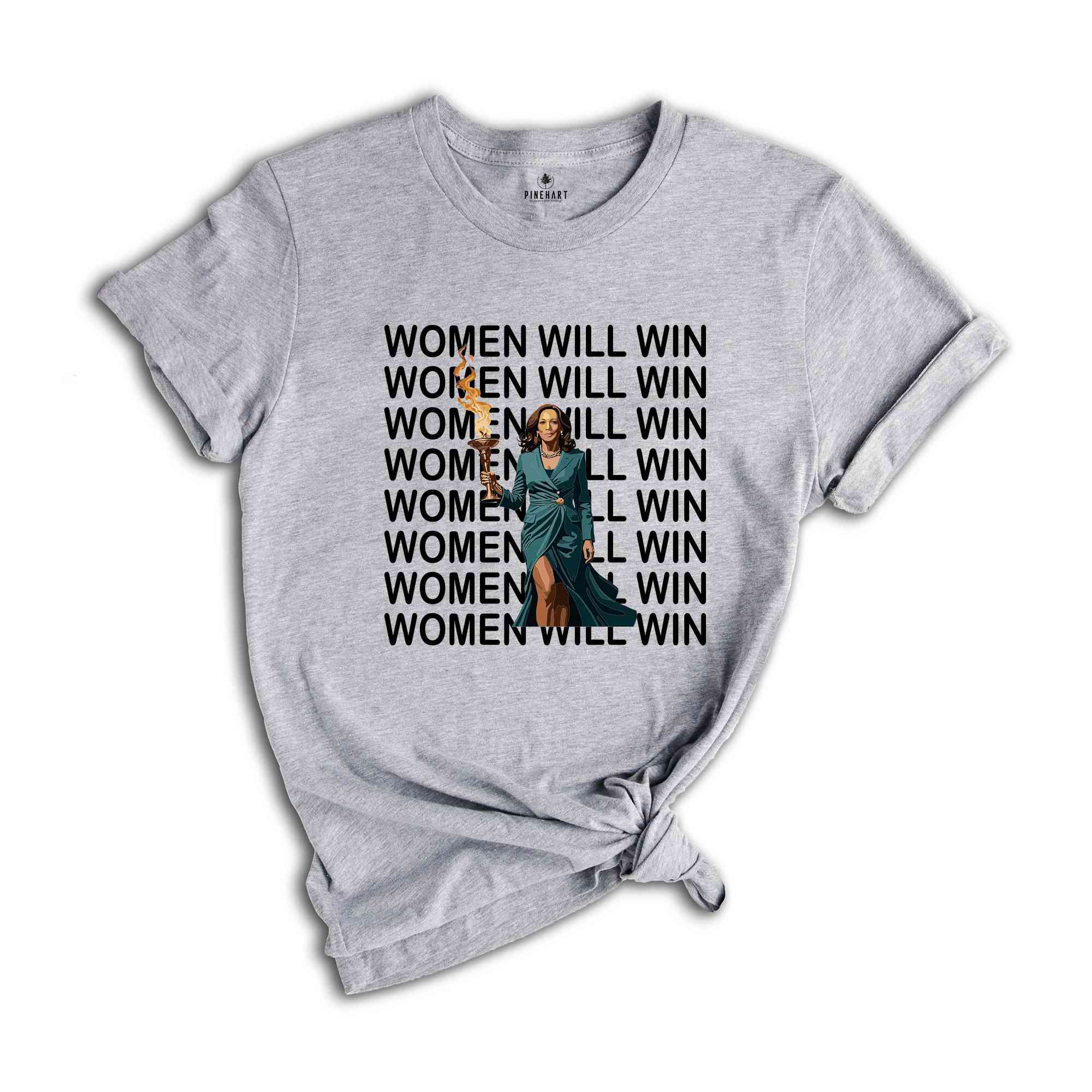 Kamala Harris Pass the Torch Shirt, Women Will Win, Madam President Shirt, Kamala Harris Shirt, Gift for Democrat, Vote Kamala Shirt