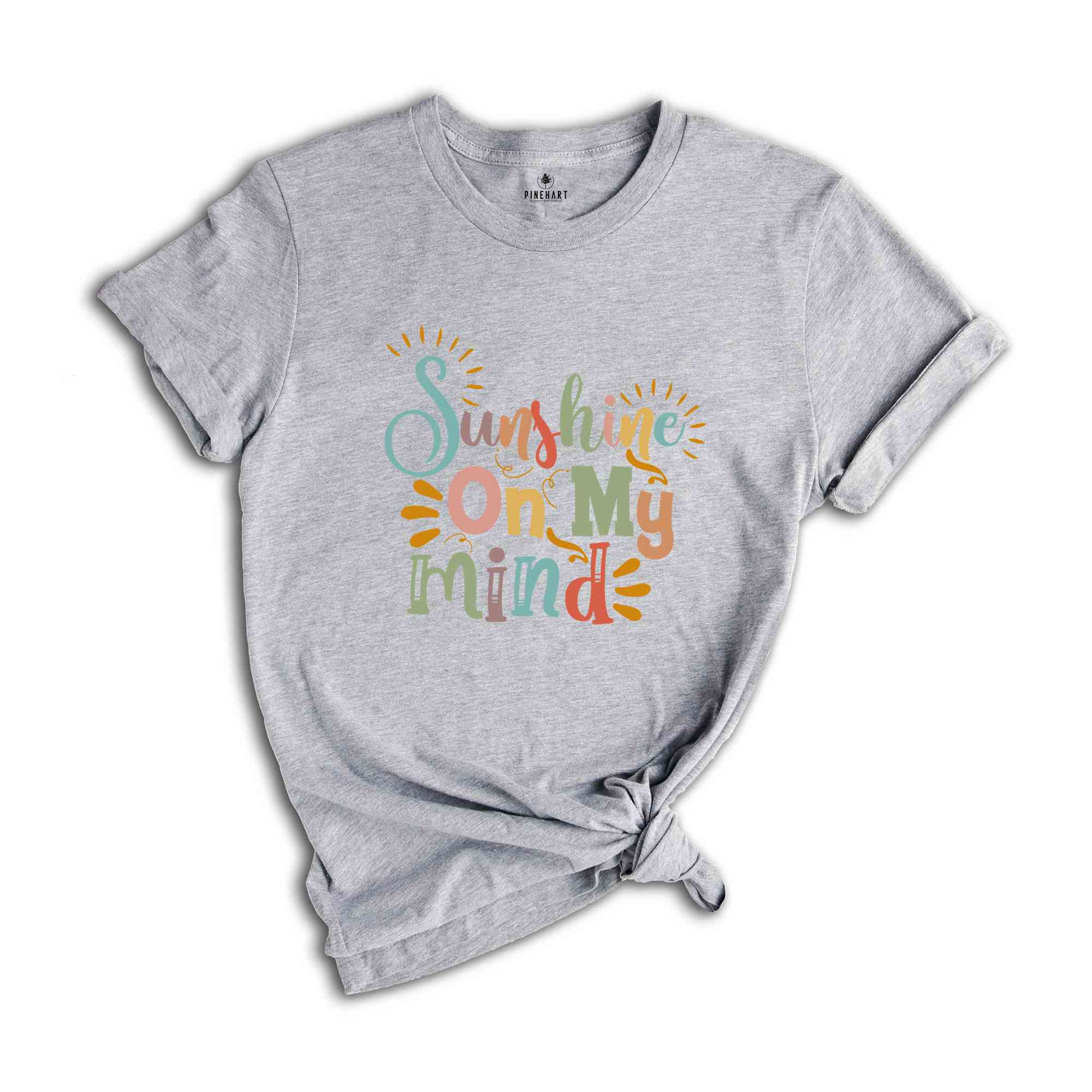 Sunshine On My Mind Shirt, Summer Shirt, Summer Gift, Hello Summer, Cute Summer Shirt, Palm Shirt, Beach Shirt