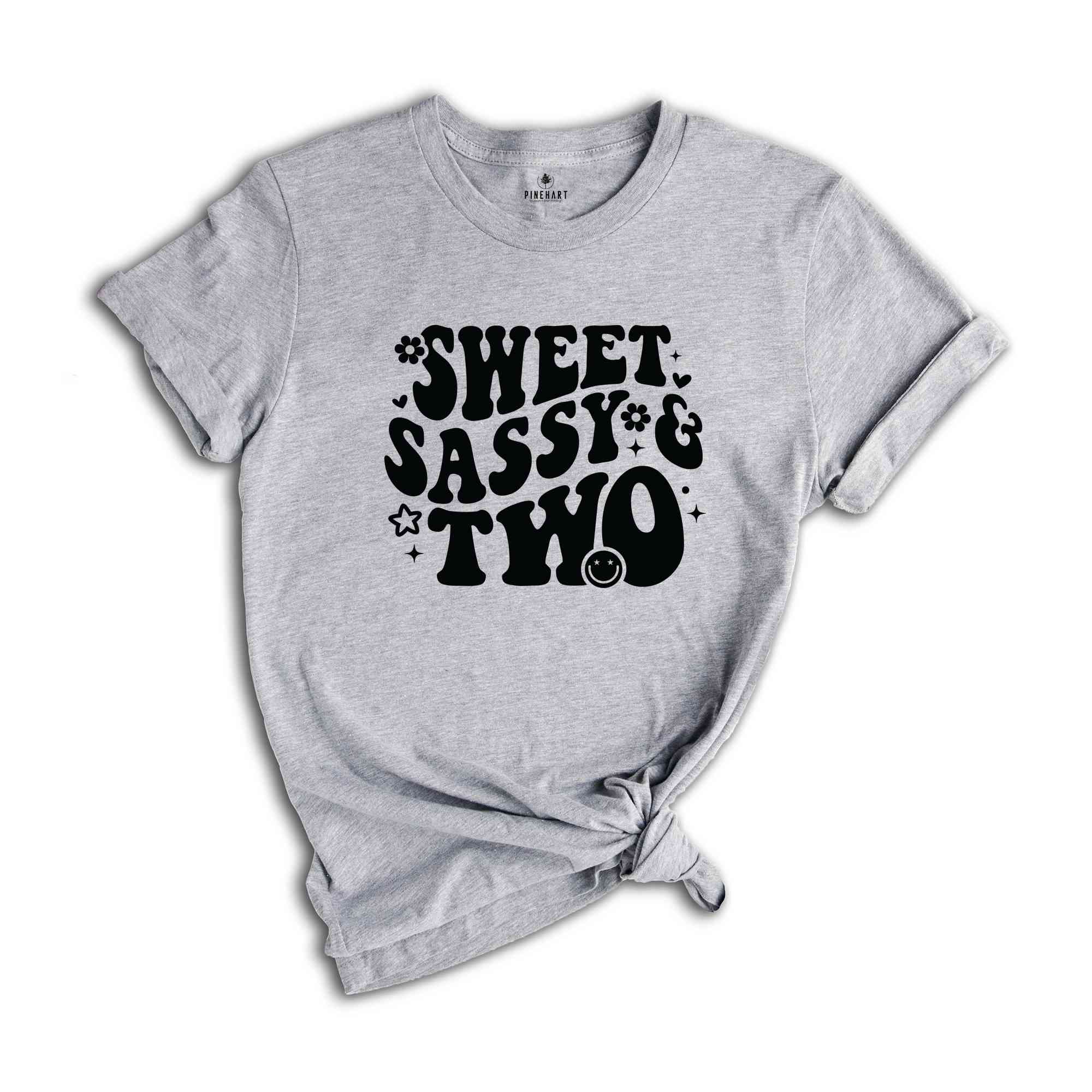 Sweet Sassy Two Shirt, Birthday Girl Shirt, Cute Birthday Shirt, Tie Dye Shirt, Birthday Party Shirt Girl, Birthday Gift, Kids Tshirt